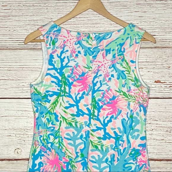 Lilly Pulitzer Harper Shift Dress in Coral Bay Sz XS - Picture 14 of 16